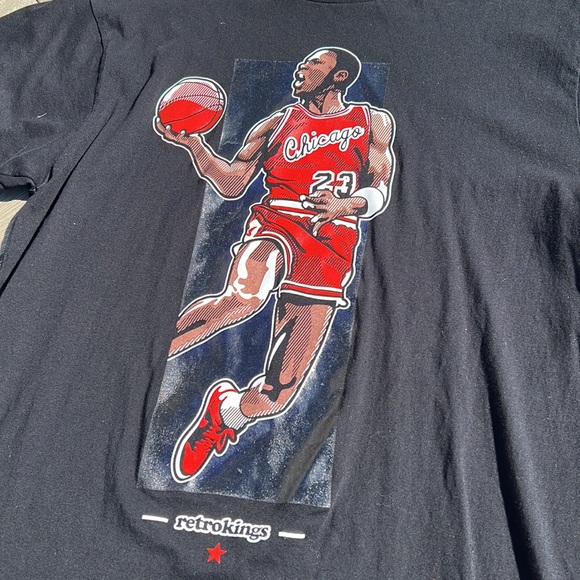 Rate retrokings mens medium Michael Jordan boutique r shirt - Picture 2 of 5